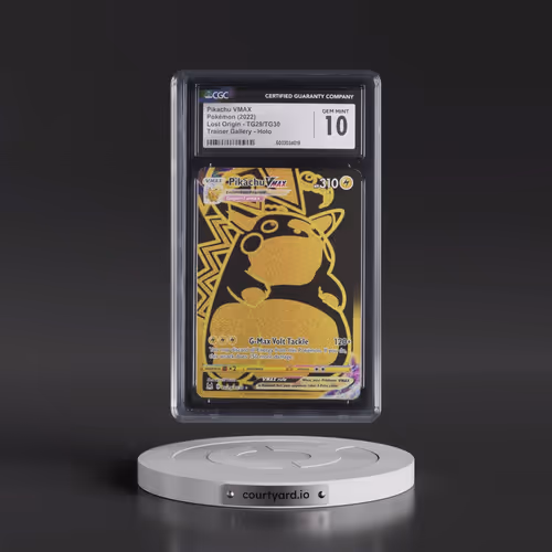 2022 Lost Origin #TG29/TG30 Pikachu VMAX - Trainer Gallery Holo (CGC 10 GEM MINT)