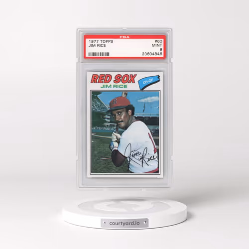 1977 Topps #60 Jim Rice (PSA 9 MINT)
