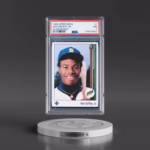 1989 Upper Deck #1 Ken Griffey Jr - Star Rookie (PSA 7 NM)