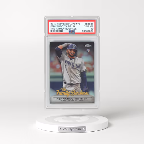 2019 Topps Chrome Update the Family Business #FBC15 Fernando Tatis Jr. (PSA 10 GEM MINT)