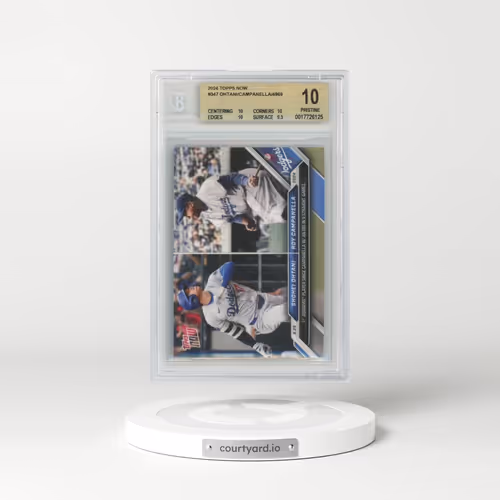 2024 Topps Now #347 Shohei Ohtani/Roy Campanella/4969* (BGS 10 PRISTINE)