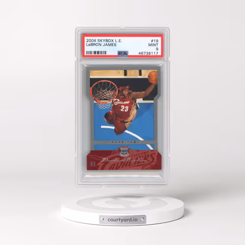 2004 Skybox L.E. #19 LeBron James (PSA 9 MINT)