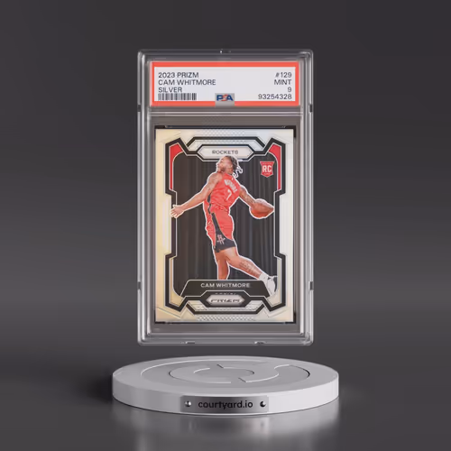 2023 Panini Prizm #129 Cam Whitmore - Silver Prizm (PSA 9 MINT)