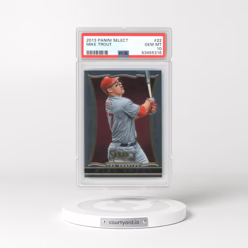 2013 Panini Select #22 Mike Trout (PSA 10 GEM MINT)