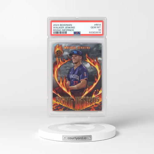 2024 Bowman Rising Infernos #RI14 Walker Jenkins (PSA 10 GEM MINT)