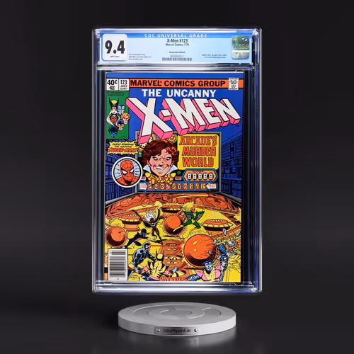 X-Men #123 CGC 9.4 White Pages (Marvel Comics, 7/79) - Newsstand Edition