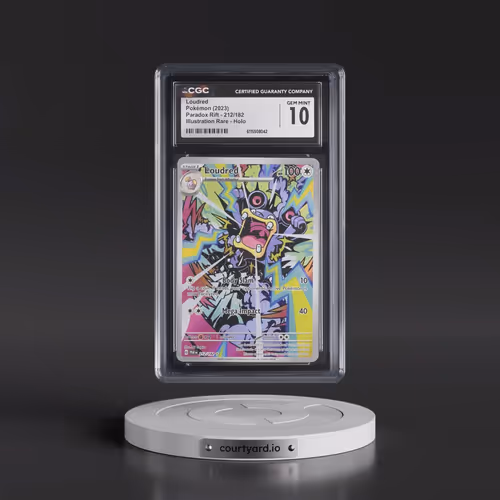 2023 Paradox Rift - PAR EN #212/182 Loudred - Illustration Rare Holo (CGC 10 GEM MINT)