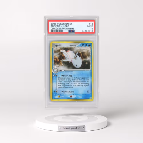 2006 Pokémon EX Dragon Frontiers #11 Togetic - Holo (PSA 9 MINT)