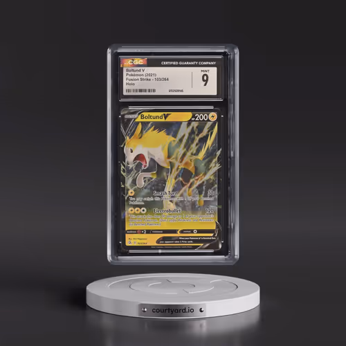 2019 Fusion Strike #103/264 Boltund V - Holo (CGC 9 MINT)