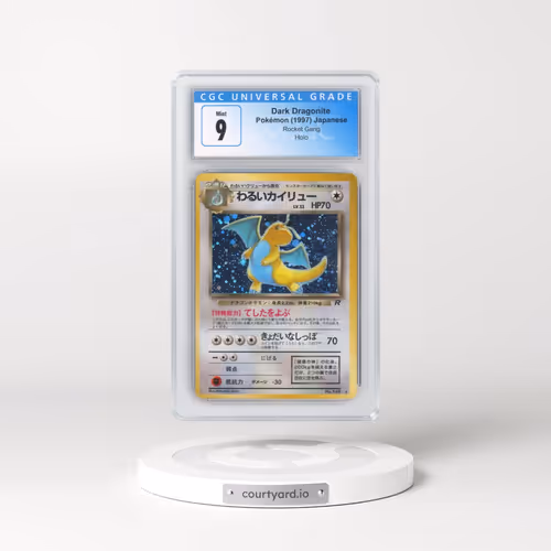 1997 Rocket Gang #149 Dark Dragonite - Holo (CGC 9 MINT)