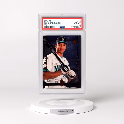 1994 SP #15 Alex Rodriguez - Foil (PSA 8 NM-MT)