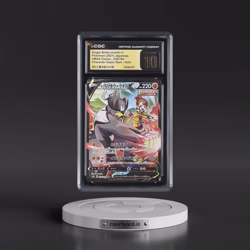 2021 VMAX Climax #238/184 Single Strike Urshifu V Character Super Rare Holo