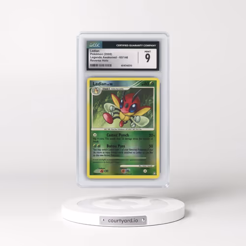 2008 Legends Awakened #60/146 Ledian - Reverse Holo (CGC 9 MINT)