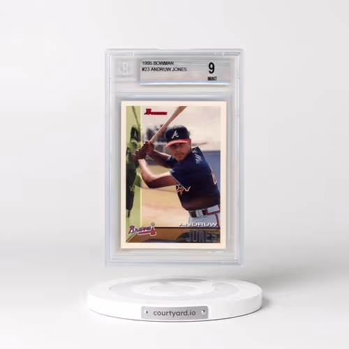 1995 Bowman #23 Andruw Jones (BGS 9 MINT)