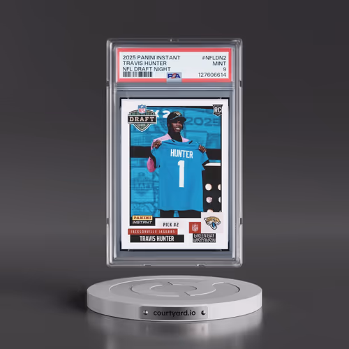 2025 Panini Instant NFL Draft Night #NFLDN2 Travis Hunter (PSA 9 MINT)