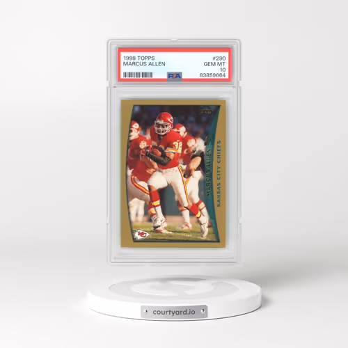 1998 Topps #290 Marcus Allen (PSA 10 GEM MINT)