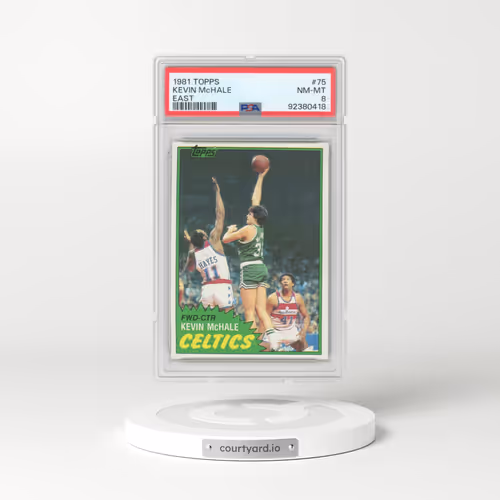 1981 Topps #75 Kevin McHale (PSA 8 NM-MT)