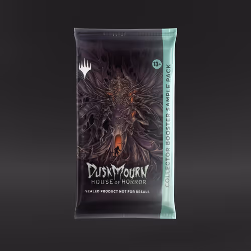 Magic: The Gathering Duskmourn: House of Horror - Collector Booster Sample (1 Booster Pack - Art May