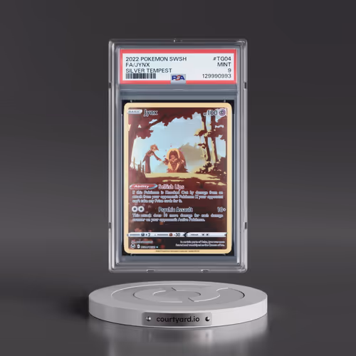 2022 Pokémon Sword & Shield Silver Tempest #TG04 Jynx - Full Art (PSA 9 MINT)