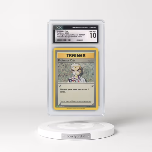2023 Trading Card Game Classic - CLV, CLC, CLB #024/034 Professor Oak - Venusaur & Lugia ex Deck
