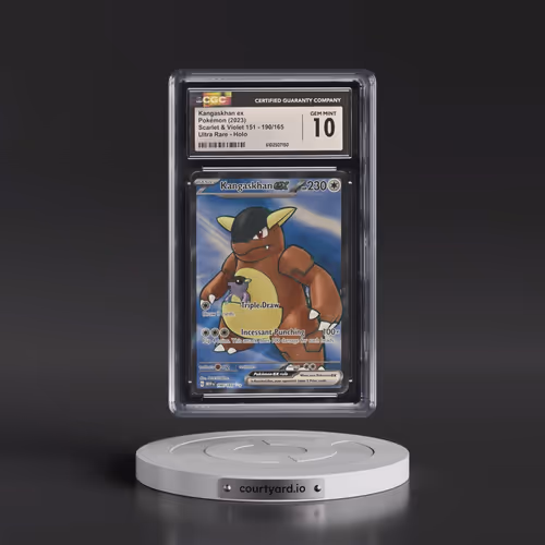 2023 Scarlet & Violet 151 - MEW EN #190/165 Kangaskhan ex - Ultra Rare (CGC 10 GEM MINT)