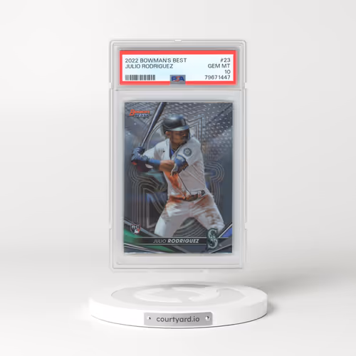 2022 Bowman's Best #23 Julio Rodriguez (PSA 10 GEM MINT)