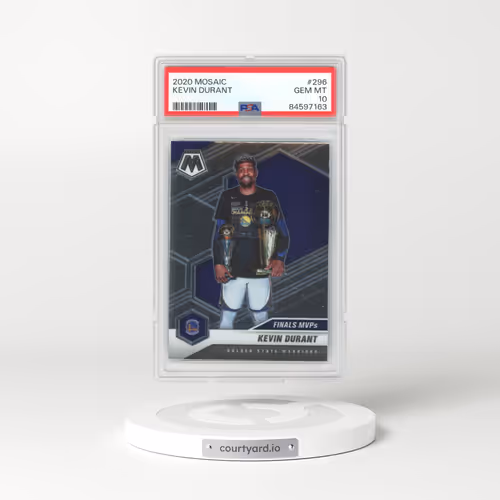 2020 Panini Mosaic #296 Kevin Durant (PSA 10 GEM MINT)