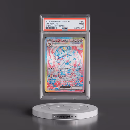 2024 Pokémon Sv8a-Terastal Fest EX #212 Sylveon EX - Holo Special Art Rare (PSA 9 MINT)