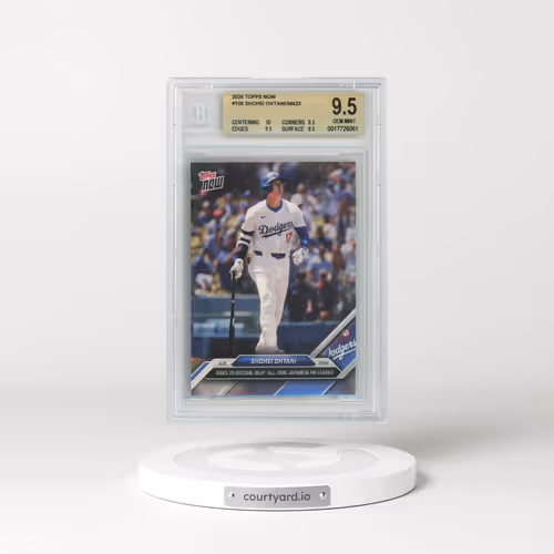 2024 Topps Now #106 Shohei Ohtani (BGS 9.5 GEM MINT)