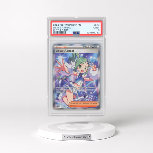 2024 Pokémon Ssp EN-Surging Sparks #234 Lisia's Appeal - Ultra Rare (PSA 9 MINT)