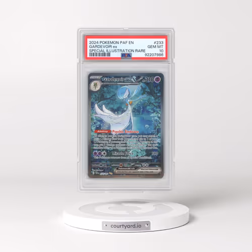 2024 Pokémon Paf EN-Paldean Fates #233 Gardevoir EX - Holo Special Illustration Rare (PSA 10 GEM MIN