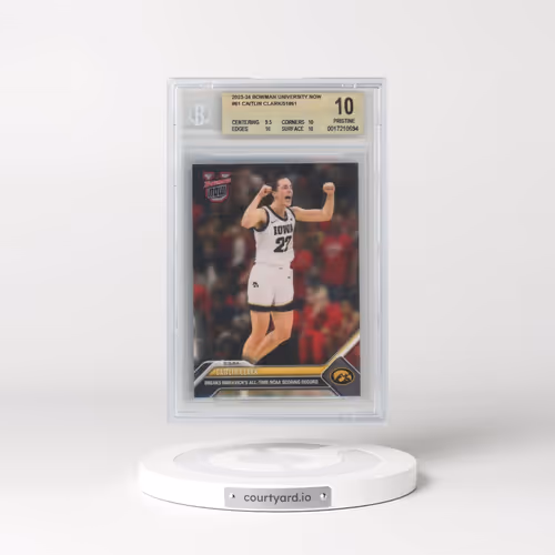 2023 Bowman U Now #61 Caitlin Clark (BGS 10 PRISTINE)