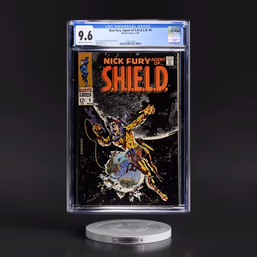 Nick Fury, Agent of S.H.I.E.L.D. #6 CGC 9.6 Off-white to White Pages (Marvel Comics, 11/68) - Univer
