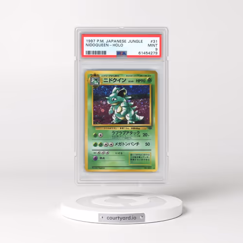 1997 Pokémon Jungle #31 Nidoqueen - Holo (PSA 9 MINT)