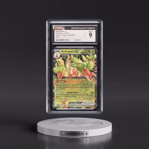 2024 Pokémon Scr EN-Stellar Crown #014 Hydrapple EX - Holo (CGC 9 MINT)