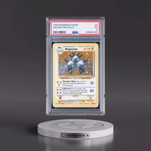 1999 Pokémon Game #9 Magneton - Holo (PSA 5 EX)