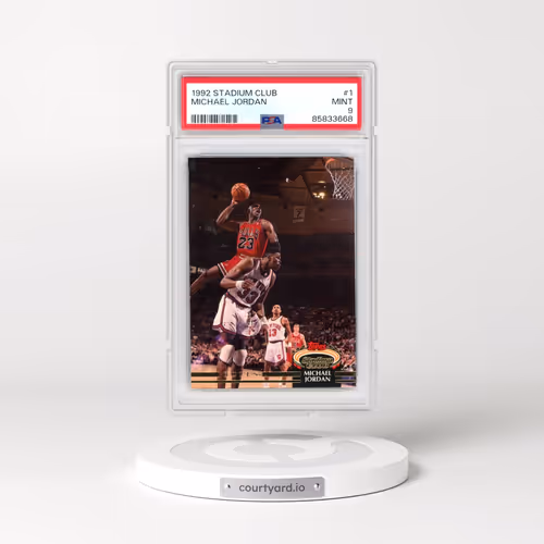 1992 Stadium Club #1 Michael Jordan (PSA 9 MINT)