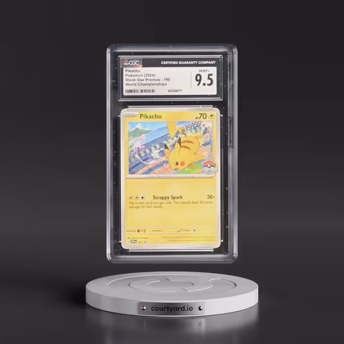 2023 Black Star Promos - Scarlet & Violet SVP EN #190 Pikachu - World Championships (CGC 9.5 MINT+)
