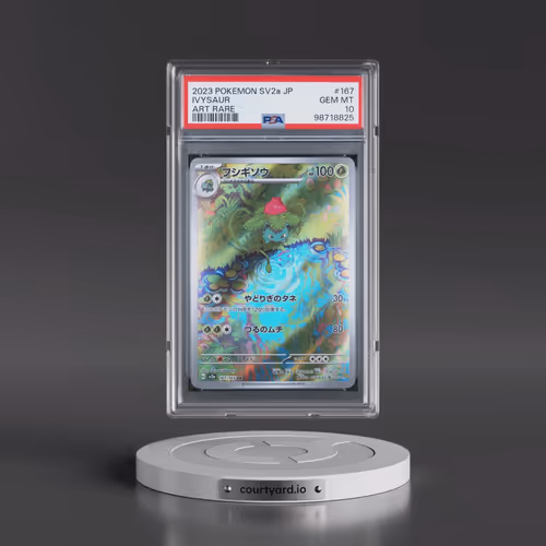 2023 Pokémon Sv2a-Pokemon 151 #167 Ivysaur - Art Rare (PSA 10 GEM MINT)