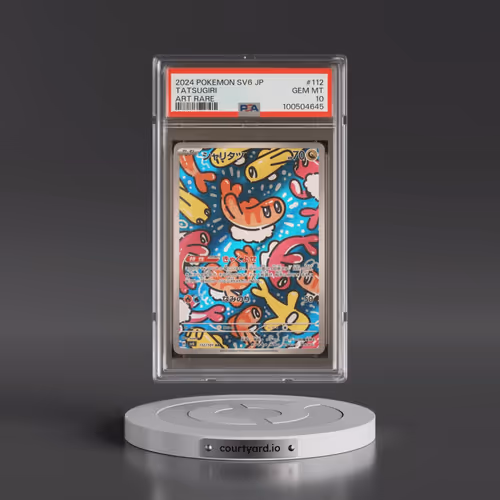 2024 Pokémon SV6-Transformation Mask #112 Tatsugiri - Art Rare (PSA 10 GEM MINT)