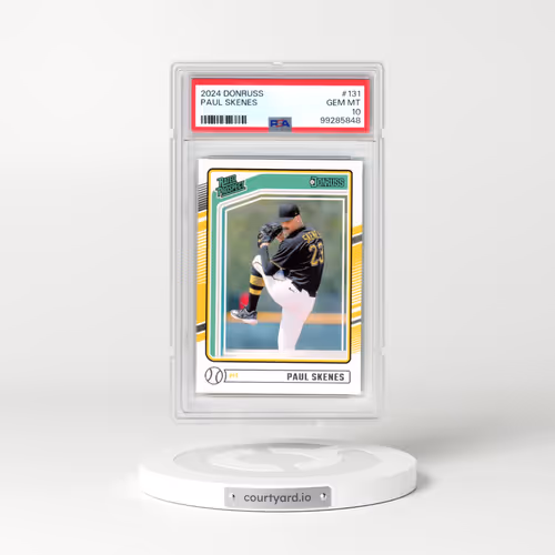 2024 Panini Donruss #131 Paul Skenes (PSA 10 GEM MINT)