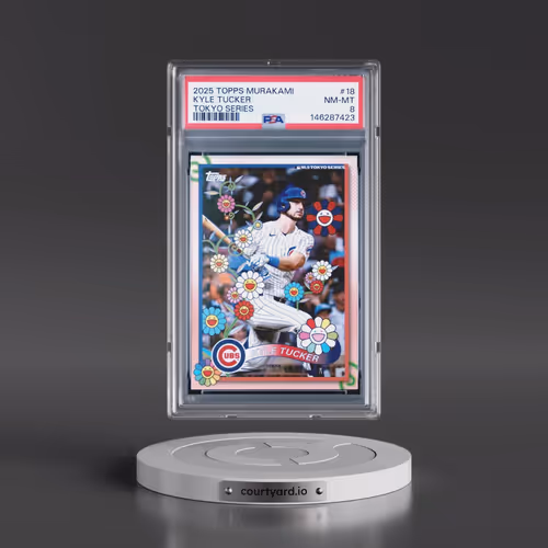 2025 Topps Takashi Murakami + MLB World Tour Tokyo Series #18 Kyle Tucker (PSA 8 NM-MT)