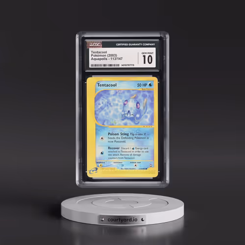 2003 Aquapolis #113/147 Tentacool (CGC 10 GEM MINT)