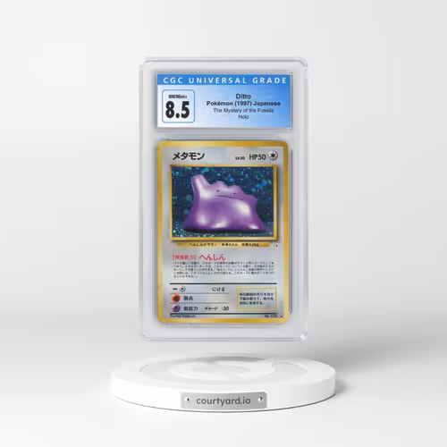 1997 The Mystery of the Fossils #132 Ditto - Holo (CGC 8.5 NM-MT+)