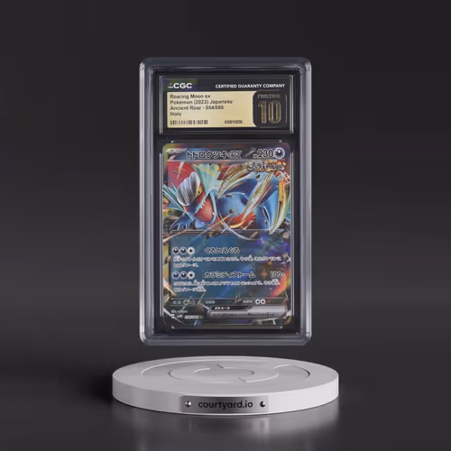 2023 Ancient Roar #054/066 Roaring Moon ex - Holo (CGC 10 PRISTINE)