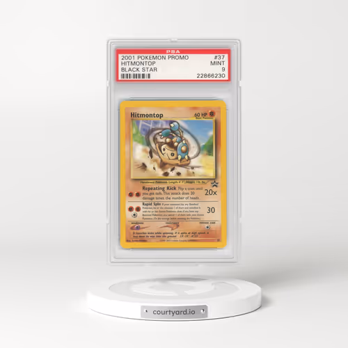 2001 Black Star Promo #37 Hitmontop (PSA 9 MINT)