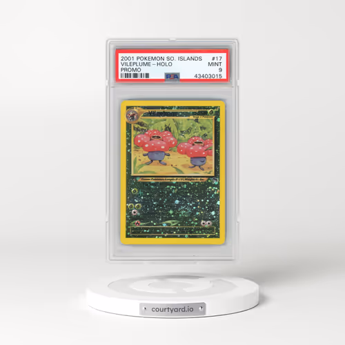 2001 Pokémon Southern Islands Promo #17 Vileplume - Holo (PSA 9 MINT)