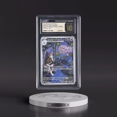 2025 Glory of the Rocket Gang - sv10 #105/098 Team Rocket's Weezing - Art Rare Holo (CGC 10 PRISTINE