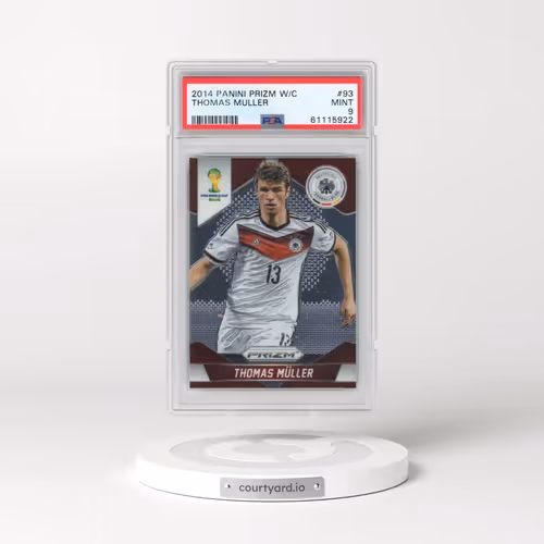 2014 Panini Prizm World Cup #93 Thomas Muller (PSA 9 MINT)