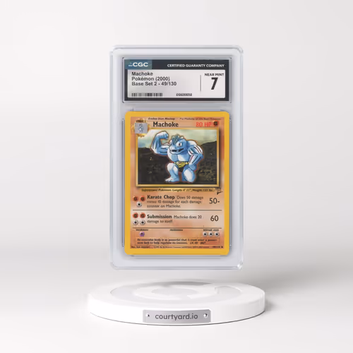 2000 Base Set 2 #49/130 Machoke (CGC 7 NM)